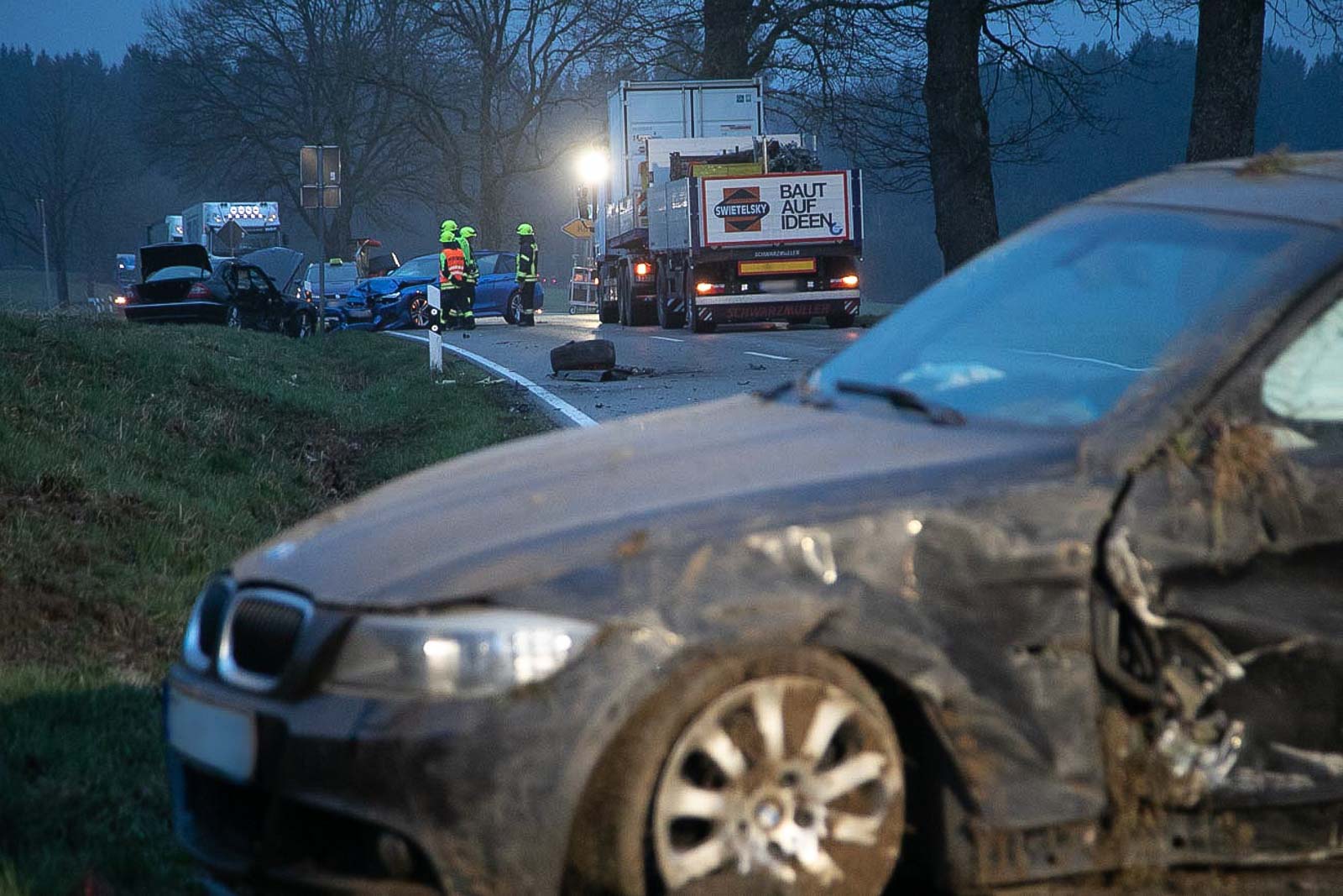 Wonneberg Schwerer Unfall Bei Berholman Ver Kreisfeuerwehrverband